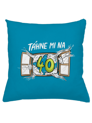 Táhne mi na polštář Blue Turquoise