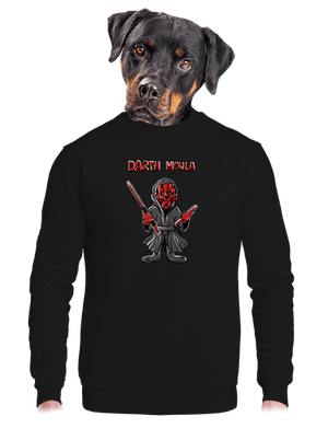 unisex mikina bez kapuce