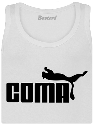 Coma dámské tílko klasické White