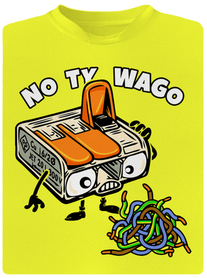 Wago svorka pánské sportovní tričko Neon Yellow