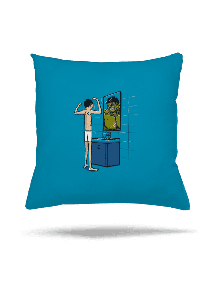 Hulk polštář Blue Turquoise