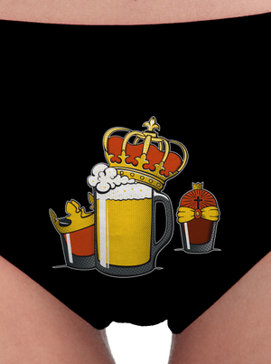 Tři králové dámské kalhotky Black