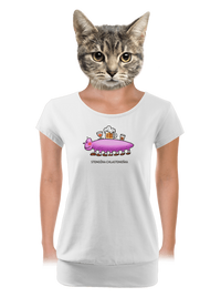 dámské tričko s lemem