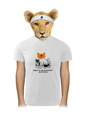 Mám nejhodnější kočičku dětské sportovní tričko White