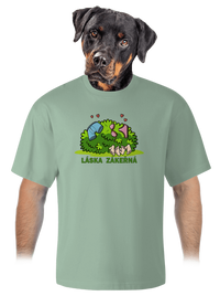 unisex tričko oversized