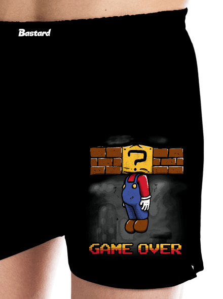 Game over pánské trenky Black