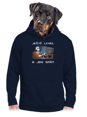 Ještě level pánská mikina klokanka Navy