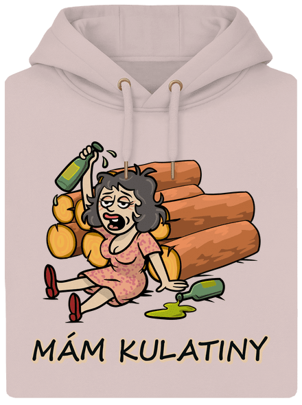 Mám kulatiny unisex mikina premium Rose Chalk