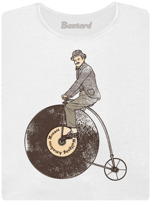 Na čem ujíždíš dámské tričko White