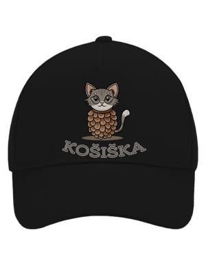 Košiška kšiltovka baseballka Black