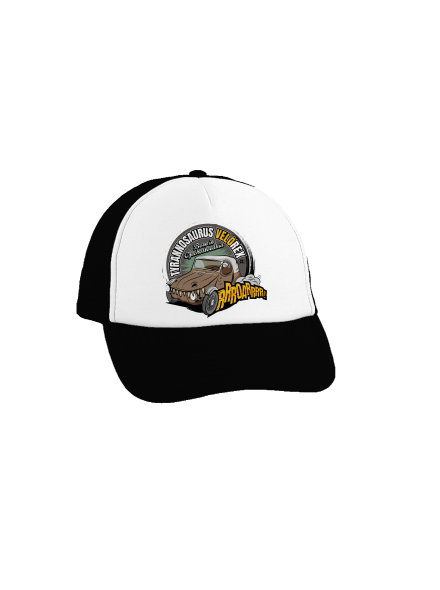Tyrannosaurus Velorex kšiltovka truckerka Black cap