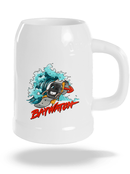 Baywatch půllitr White