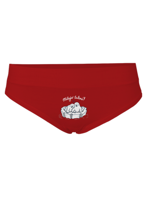 Miluju tulení dámské kalhotky Red Mal