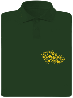 Ganja country pánská polokošile Bottle Green Mal