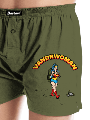 Vandrwoman pánské trenky Khaki