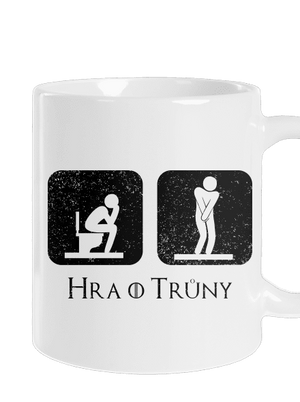 Hra o trůny klasický hrnek White