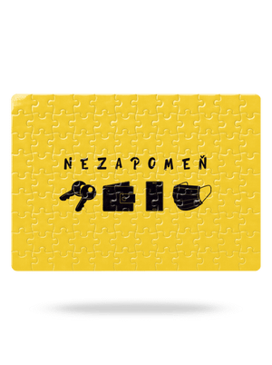Nezapomeň puzzle White