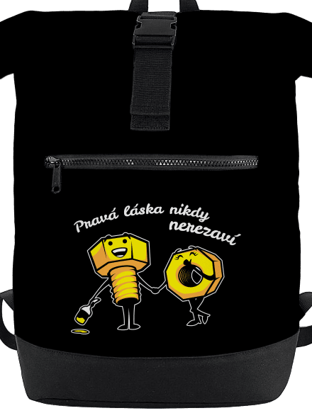 Pravá láska batoh Black
