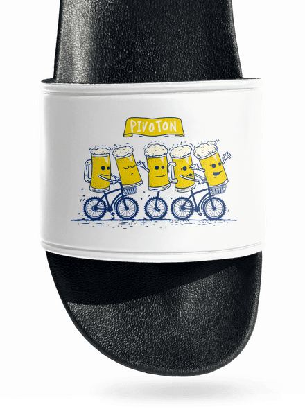 Pivoton pantofle White