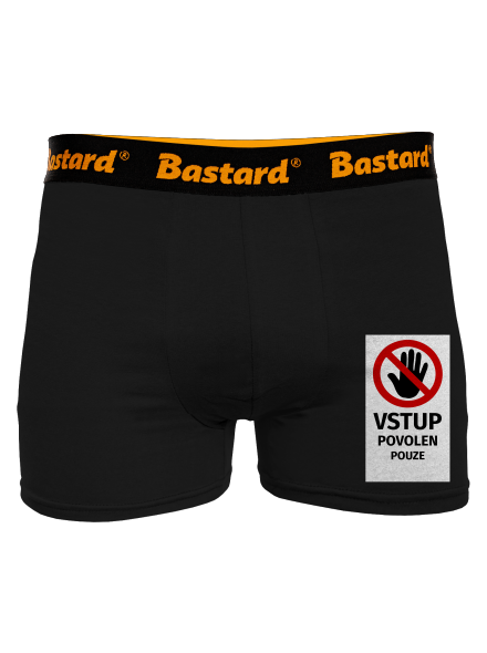 Vstup povolen boxerky Black