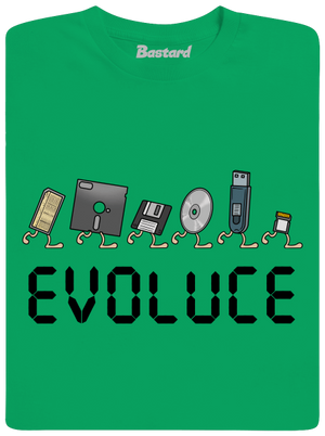 Evoluce úložiště pánské tričko Kelly Green