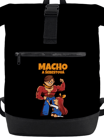Macho a Šebestová batoh Black