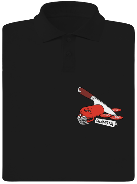 Salámista pánská polokošile Black