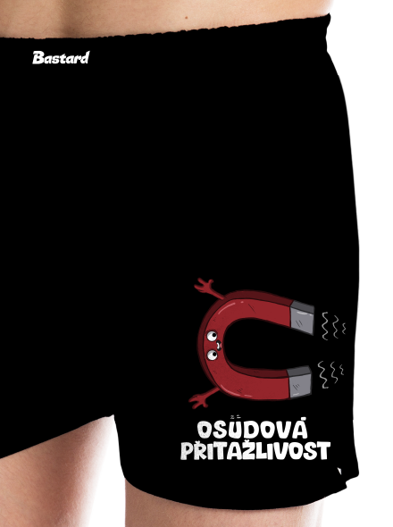 Osudová přitažlivost pánské trenky Black