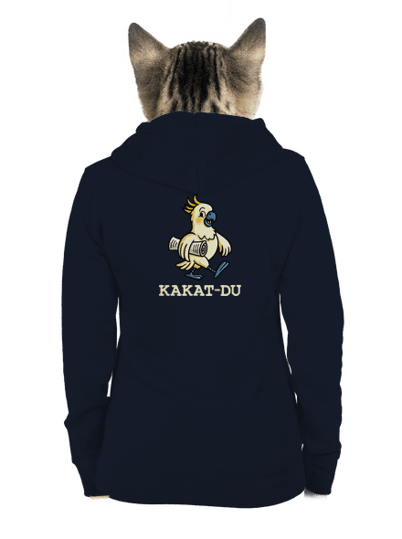 Kakat-du dámská mikina na zip Navy Mal