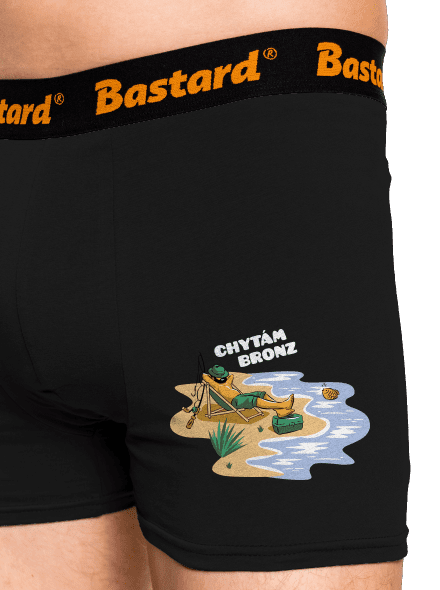 Chytám bronz boxerky Black