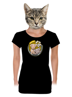 dámské tričko s lemem