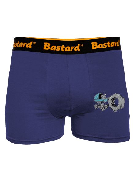 Správná matka boxerky Blue Navy