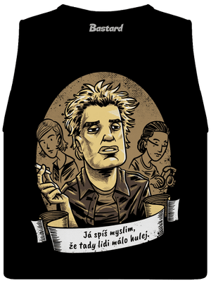 B14: Samotáři dámské tílko volné Black