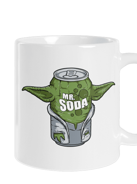 Mr. Soda klasický hrnek White