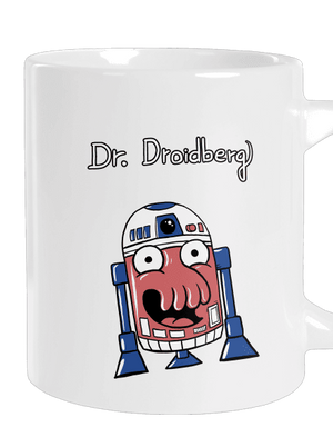 Dr. Droidberg velký hrnek White