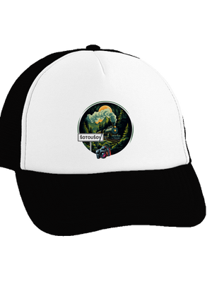 Šotoušov kšiltovka truckerka Black cap