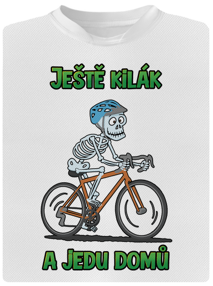 Ještě kilák pánské sportovní tričko White