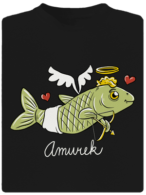 Amurek pánské sportovní tričko Black