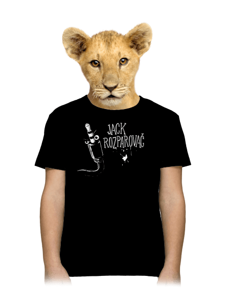 Jack Rozparovač dětské tričko Black