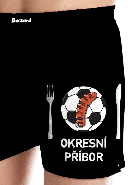 Okresní příbor pánské trenky Black