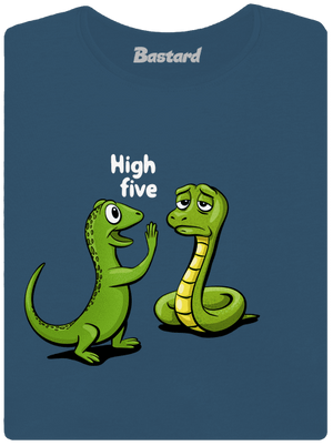 High Five dámské tričko premium Petrol Blue