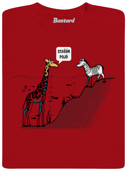 Stačím, pojď dětské tričko Red
