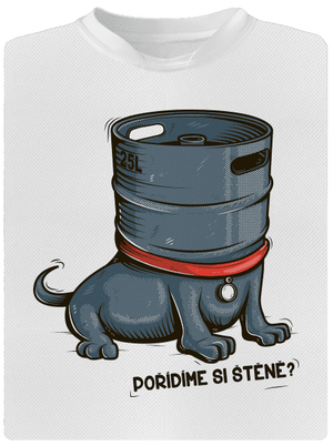 Štěně pánské sportovní tričko White