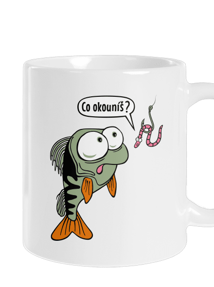 Co okouníš? klasický hrnek White