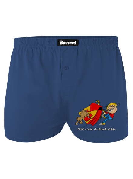 Školák pánské trenky Blue