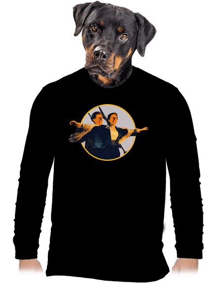 Titanic pánské dlouhý rukáv Black