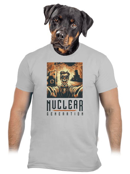 Nuclear generation pánské tričko Pacific Grey
