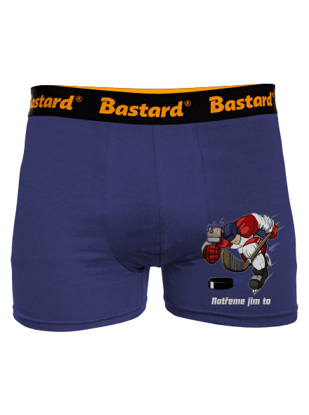 Natřeme jim to - Hokej boxerky Blue Navy