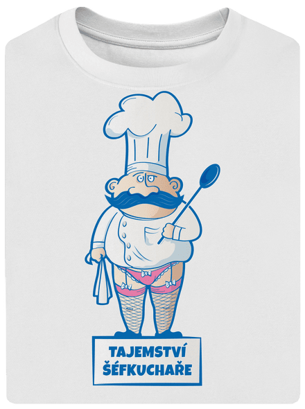 Tajemství šéfkuchaře unisex tričko oversized White