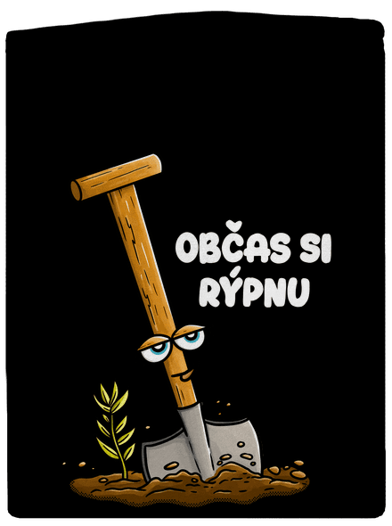 Občas si rýpnu dámská mikina na zip Black